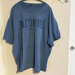 Baltimore T-Shirt (Size 3XL, Blue)